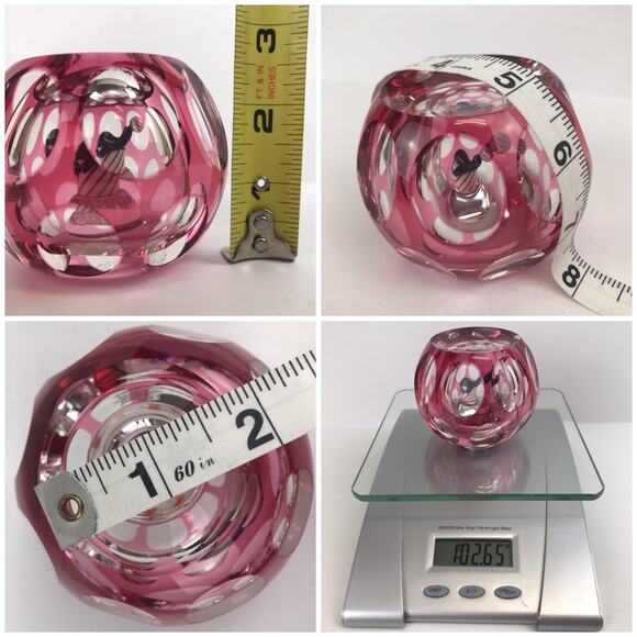 Perthshire Peter McDougall Seal Balancing Ball 1979E Faceted Vintage Paperweight - Picture 11 of 16